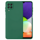 Чохол Fiji Full Soft Premium для Samsung Galaxy M32 (M325) силікон бампер Dark Green - зображення 1