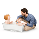 Ванночка складная Stokke Flexi Bath XL, белая - изображение 4