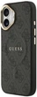 Панель Guess 4G PU Classic Logo MagSafe для Apple iPhone 17 Black (3666339519032) - зображення 2