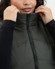 Женская демисезонная жилетка большого размера UF-Fashion 00115-mt 56 темно-зеленый - изображение 2