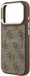 Панель Guess 4G PU Classic Logo MagSafe для Apple iPhone 17 Pro Brown (3666339519216) - зображення 5