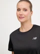 Спортивная футболка для бега женская New Balance Prfm WT41222BK M Черная (197375378992) - изображение 7