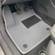 Комплект килимків до салону Star-Tex на Ford Focus III (2011 - 2018) EVA/Ромб Сірий + Чорний - зображення 2
