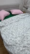 Простыня на резинке по периметру Ecotton SB-186 Dark Green Фланель 140х200 см (25569_000) - изображение 2