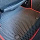 Комплект килимків до салону Star-Tex на BMW 5-Series F10 (2013 - 2017) задній привід EVA/Ромб Сірий - зображення 9