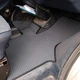 Комплект килимків Star-Tex на 1-й рядок на Volkswagen T4 Transporter (1995 - 2005) 1+2 МКПП EVA/Ромб Сірий - зображення 4