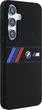Панель BMW Silicone Middle Tricolor Stripes MagSafe для Samsung Galaxy S25 Black (3666339448851) - зображення 4