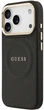 Панель Guess Peony Hot Stamp MagSafe для Apple iPhone 17 Pro Black (3666339519698) - зображення 2