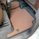 Комплект килимків до салону Star-Tex на Audi Q7 (4L) I (2005 - 2015) EVA/Ромб Чорний - зображення 4