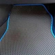Комплект килимків до салону Star-Tex на Nissan Leaf II (ZE1) (2017 - 2025) EVA/Ромб Чорний + Сірий - зображення 3