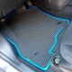 Комплект килимків до салону Star-Tex на Nissan Leaf II (ZE1) (2017 - 2025) EVA/Ромб Чорний + Сірий - зображення 5
