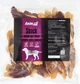 Ласощі AnimAll Snack кролячі вуха з м'ясом качки для собак 500 г (2000981281687) - зображення 1