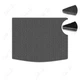 Коврик в багажник Star-Tex на Ford Kuga III (2019 - ) текстиль/VAG Графит + Серый - изображение 1
