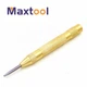 Кернер автоматический Maxtool пружинный для разметки слесарный по дереву/пластику/металлу 103х13 мм (0498) - изображение 2