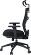 Кресло компьютерное офисное эргономичное OfficePro Balance OC550-B-B-B Black - изображение 8