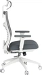 Кресло компьютерное офисное эргономичное OfficePro Balance OC550-W-DG-DG White/Dark Gray - изображение 5