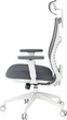 Кресло компьютерное офисное эргономичное OfficePro Balance OC550-W-DG-DG White/Dark Gray - изображение 8
