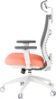 Кресло компьютерное офисное эргономичное OfficePro Balance OC550-W-DG-OR White/Dark Gray/Orange - изображение 8