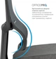 Кресло компьютерное офисное эргономичное OfficePro Elegant OC600-B-DG-DG Black/Dark Gray - изображение 12