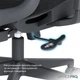 Кресло компьютерное офисное эргономичное OfficePro Wave OC670-B-B-B Black - изображение 17