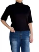 Кофта с коротким рукавом lips Tricot 44 черный B500 - изображение 1