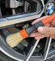 Пензлик для детейлінгу натуральний ворс Orange Car Detailing Brush 24 см - зображення 3