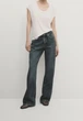 Футболка зі змішаного льону Massimo Dutti 6201509251c54 XS біла (100004900) - зображення 4