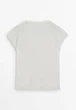Футболка зі змішаного льону Massimo Dutti 6201509251c54 XS біла (100004900) - зображення 8
