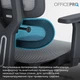 Кресло компьютерное офисное эргономичное OfficePro Skyline OC680-B-G-G Black/Gray - изображение 13