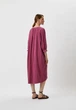 Платье оверсайз из хлопка Massimo Dutti 6668523676c54 XS фиолетовое (100005394) - изображение 3