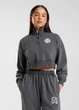Зип свитшот из хлопка Gymshark b5a4mc54 S серый (100004839) - изображение 1