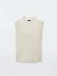Жилет оверсайз Massimo Dutti 6814711711c54 L білий (100004793) - зображення 4