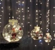 Гирлянда светодиодная Шары с Дедом Морозом 3м, 10 шаров, 200 LED USB, новогодняя с 8 режимами мерцания теплых цветов - изображение 7