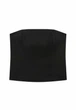 Блуза из льна Massimo Dutti 5149947800c54 L черная (100004786) - изображение 3