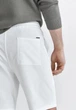Шорты из хлопка Massimo Dutti 736279712c54 XXL белые (100004998) - изображение 3