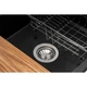Мойка кухонная GRANADO Optimal Artes black shine (+ змішувач Badalona LUX inox + дозатор Redondo inox + ко (ksg1201) GRANADO ksg1201 905097 - изображение 4