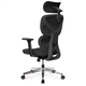 Офисное кресло Mealux D1 Air Fabric Black (HF-D1 F/B) Mealux HF-D1 F/B 905029 - изображение 8