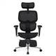 Офисное кресло Mealux D2 Air Plus Black (HF-D2 Plus M/B) Mealux HF-D2 Plus M/B 905034 - изображение 2