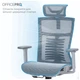 Офисное кресло OfficePro Balance OC620-G-DG-DG (OC620-G-DG-DG) OfficePro OC620-G-DG-DG 905071 - изображение 4