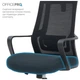 Офісне крісло OfficePro Harmony OC310-B-B-B (OC310-B-B-B) OfficePro OC310-B-B-B 905092 - зображення 4