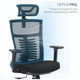 Офісне крісло OfficePro Balance OC550-B-B-B (OC550-B-B-B) OfficePro OC550-B-B-B 905055 - зображення 4