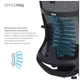 Офісне крісло OfficePro Balance OC550-B-B-B (OC550-B-B-B) OfficePro OC550-B-B-B 905055 - зображення 5