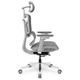 Офісне крісло Mealux S4 Air Grey (HF-S4 M/G) Mealux HF-S4 M/G 904863 - зображення 6