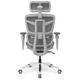 Офісне крісло Mealux S4 Air Grey (HF-S4 M/G) Mealux HF-S4 M/G 904863 - зображення 7