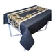 Скатертина Прованс Baroque Black 136х240 см (4823093437791) Прованс 4823093437791 923345 - зображення 1