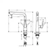 Змішувач Hansgrohe Metris Select, виилв 248 мм, хром (14847000) Hansgrohe 14847000 905219 - зображення 2