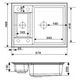 Мойка кухонная GRANADO SAMORA white (gr0905) GRANADO gr0905 904728 - изображение 6