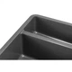 Мойка кухонная GRANADO Under top DOUBLE grafito (gr3409) GRANADO gr3409 905164 - изображение 3