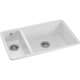 Мойка кухонная GRANADO Under top DOUBLE white (gr3405) GRANADO gr3405 905174 - изображение 2