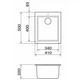 Мойка кухонная GRANADO CADIZ white (gr2305) GRANADO gr2305 904512 - изображение 6